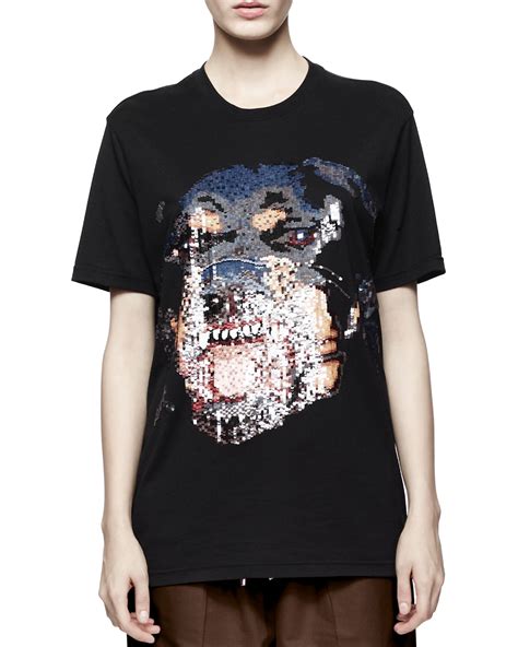 womens givenchy t shirt|givenchy rottweiler t shirt women.